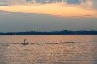 Karin Svadlenak - Abend am Bodensee